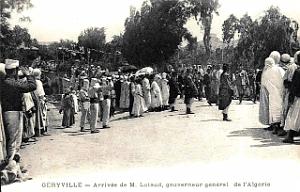 GERYVILLE - ARRIVEE DU GOUVERNEUR LUTAUD